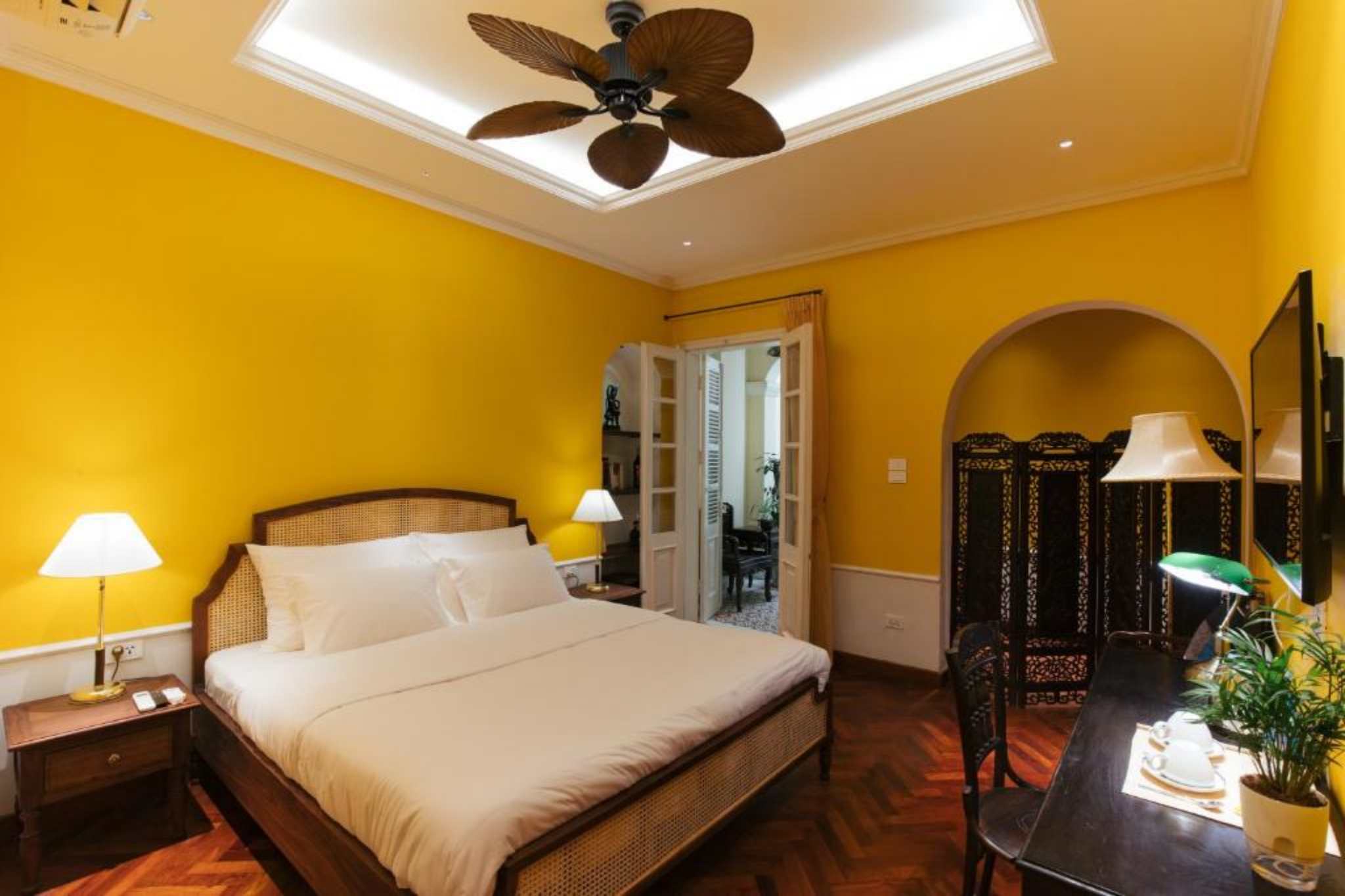 Phòng ngủ của Tonkin House Hà Nội