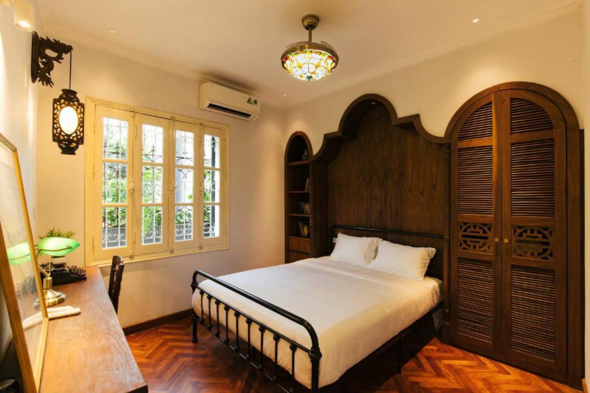 Phòng giường đôi của Tonkin House Hà Nội
