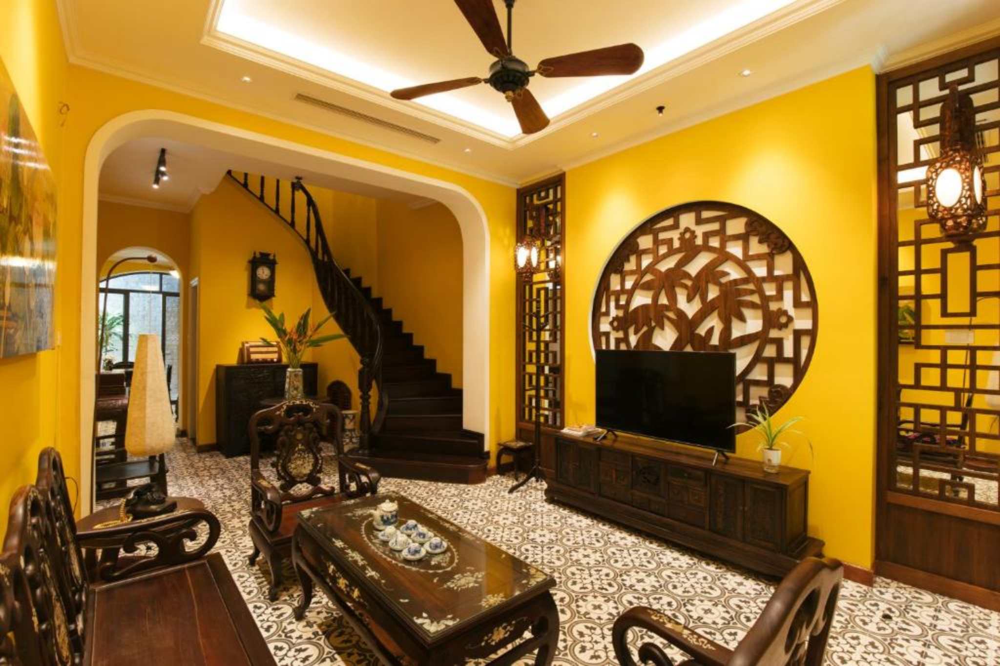 Thiết kế sảnh tại Tonkin House Hà Nội