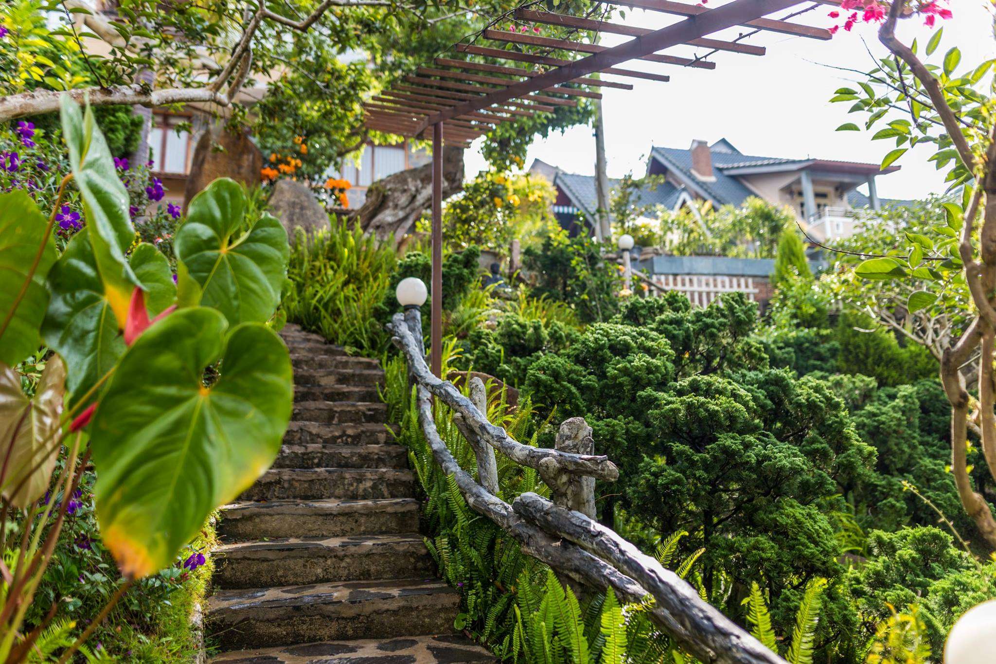 Không gian ngoài trời tại Zen Valley Dalat