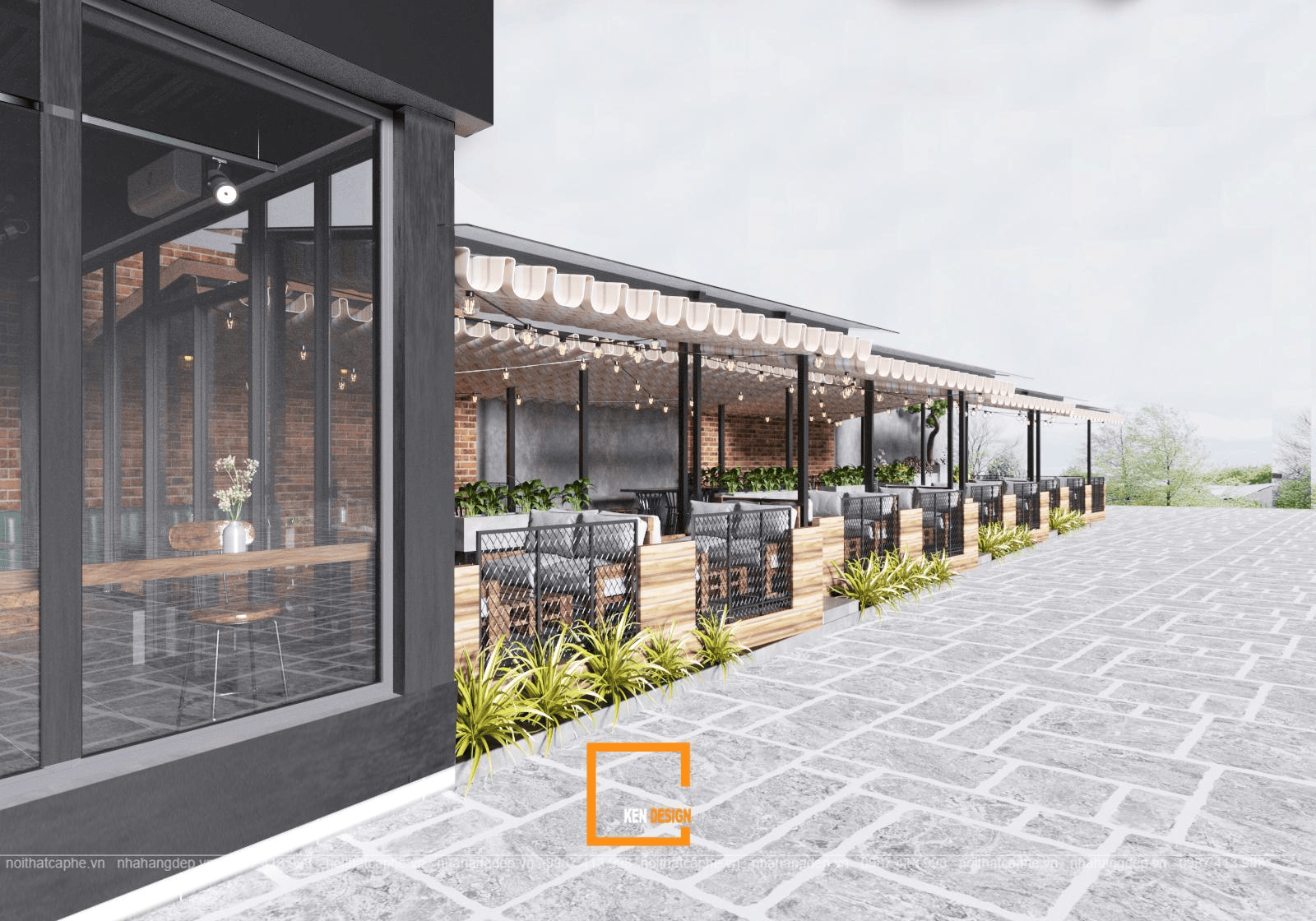 Khắc phục sai lầm khi thiết kế quán cafe 2 tầng là tối ưu công năng