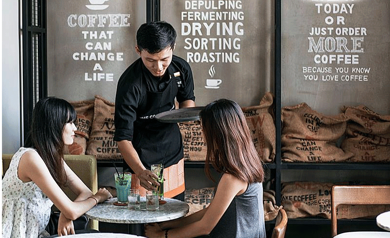 Thiết kế nội thất quán cafe