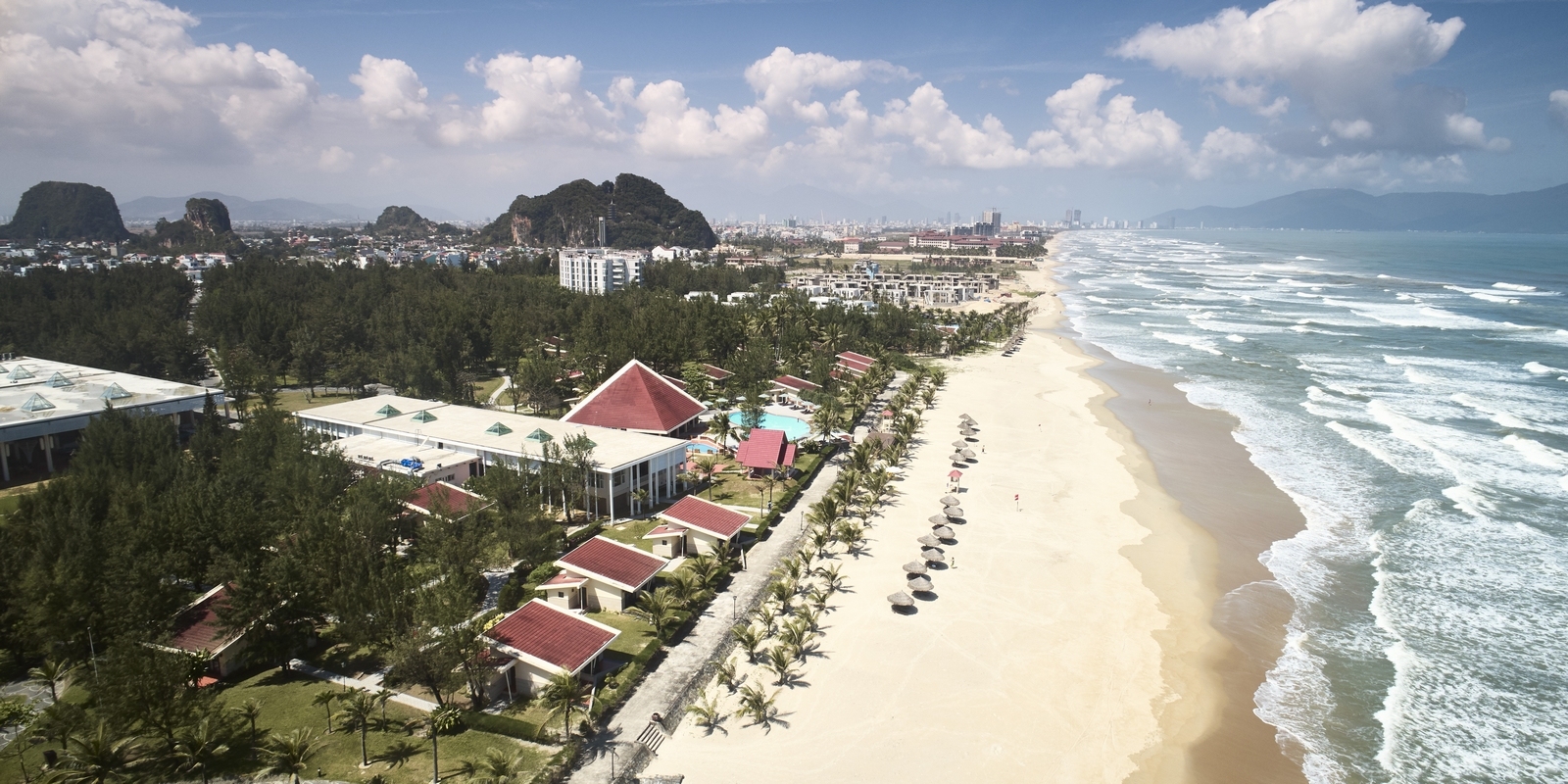 tổng quan nổi bật tại Sandy Beach Non Nước Resort