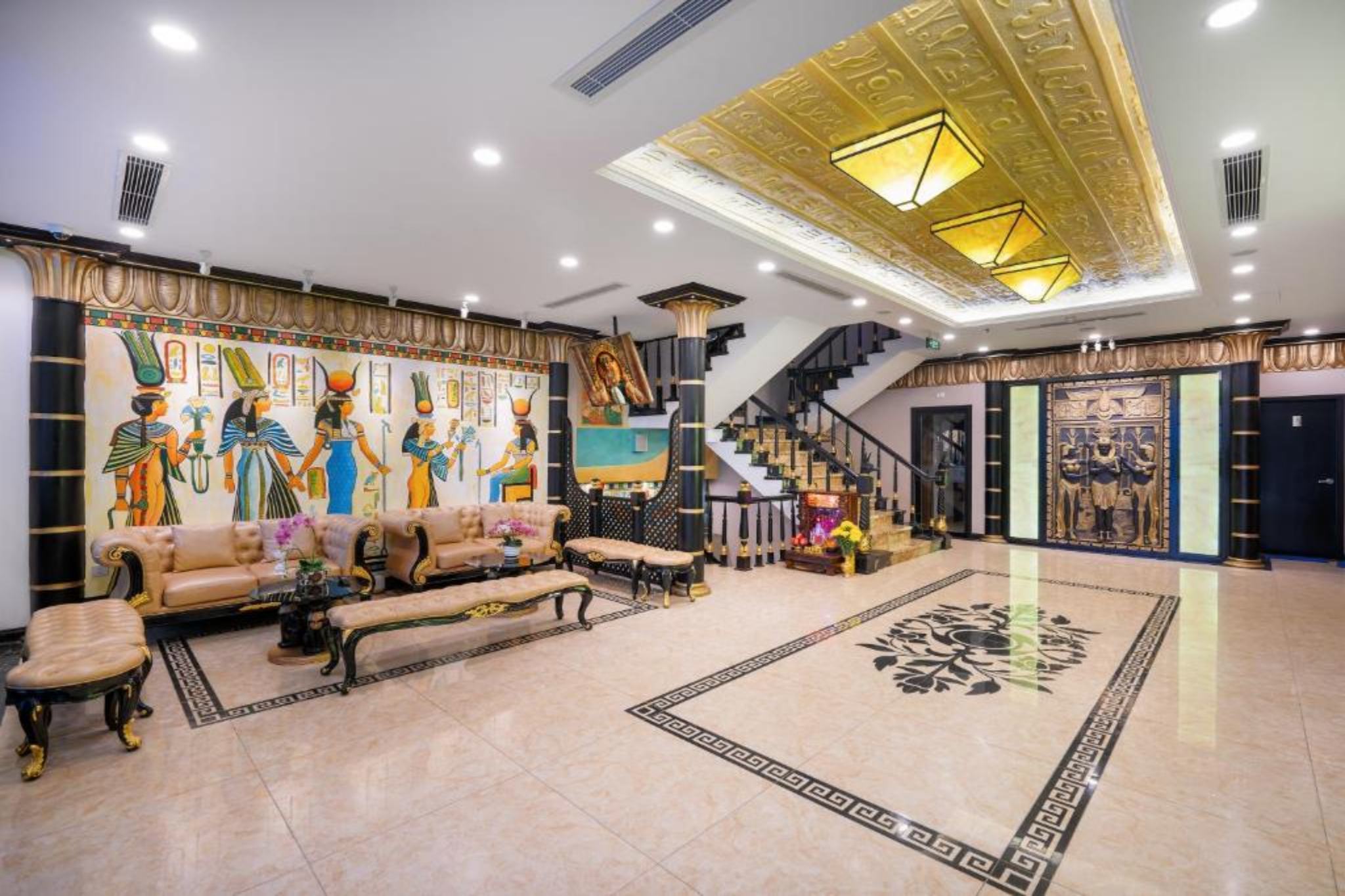 sảnh của Pharaoh Boutique Hotel Danang