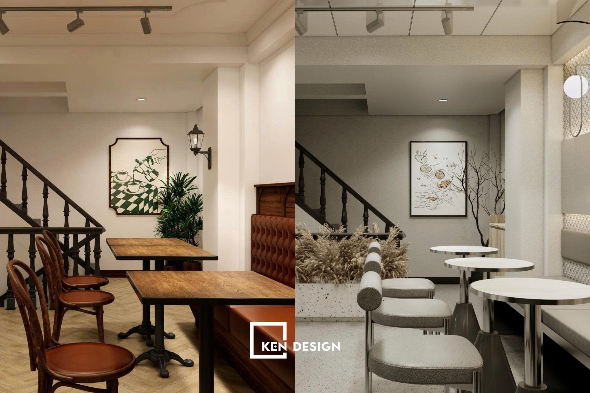 So sánh phong cách tân cổ điển và hiện đại