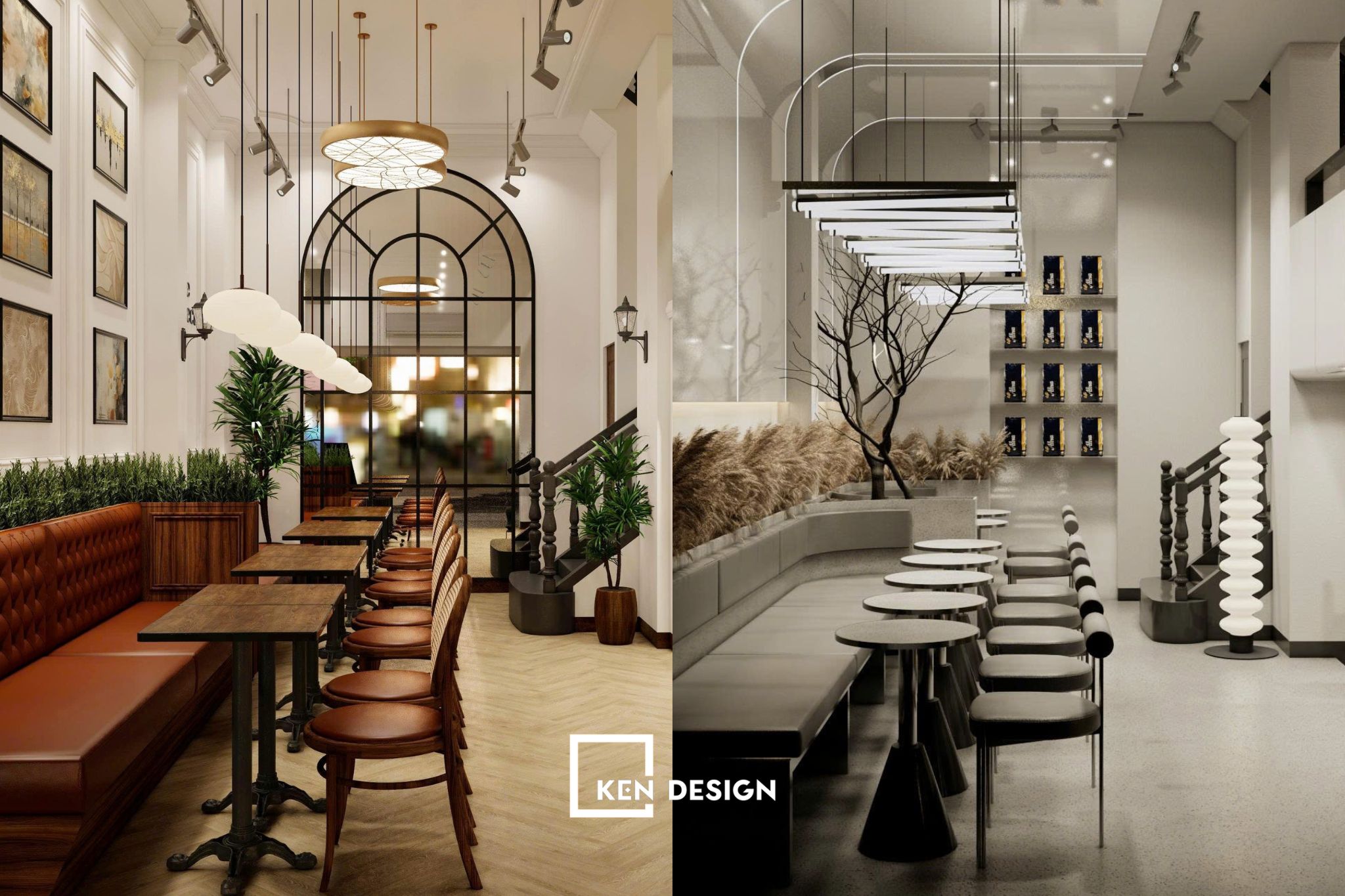 So sánh hai phong cách tân cổ điển và hiện đại