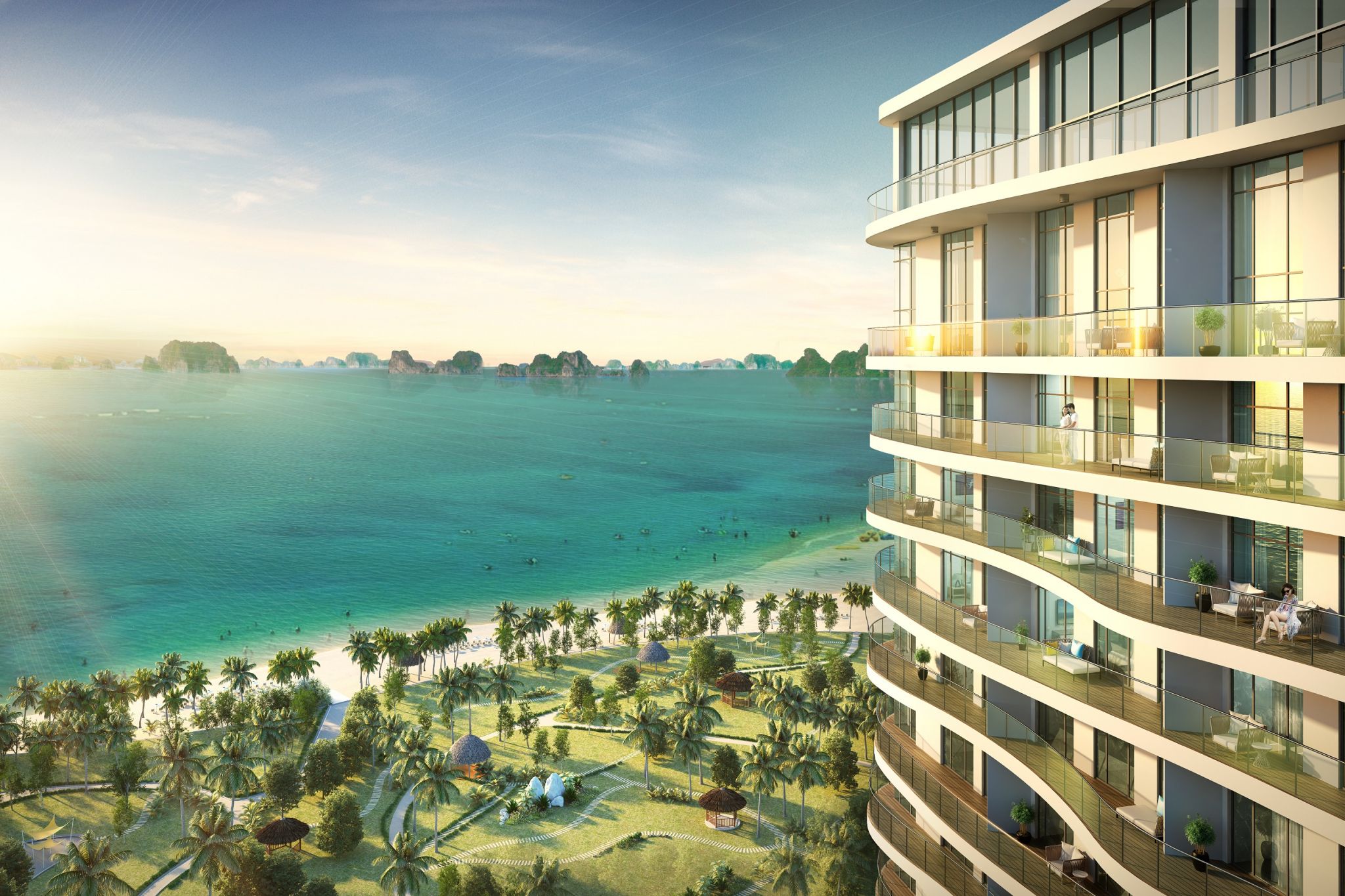 tầm nhìn của Citadines Marina Ha Long