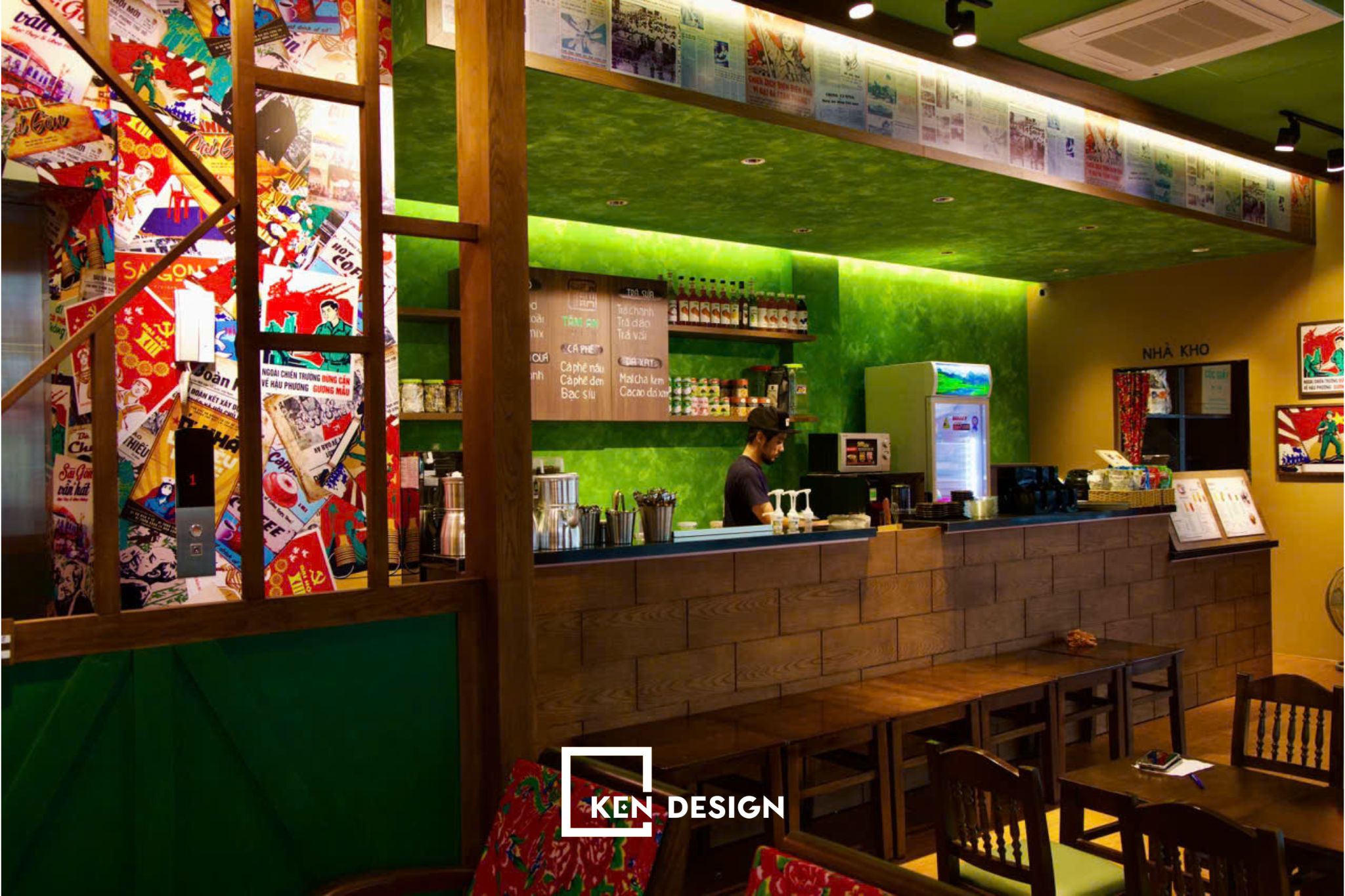 Tại sao nên chọn phong cách vintage cho quán có diện tích nhỏ?