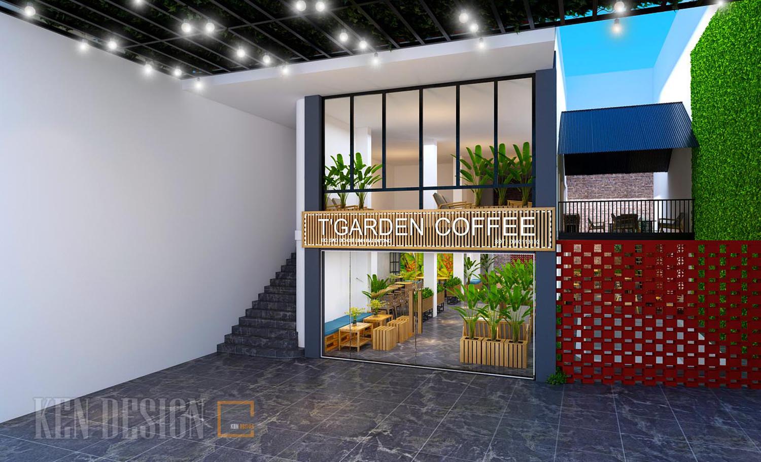 thiết kế quán coffee
