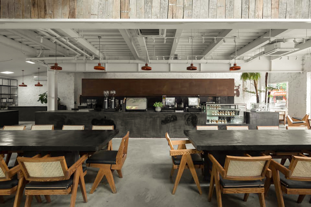 Mẫu thiết kế quán cafe Tropical Forest cơ sở 4