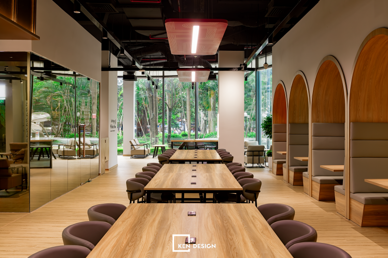 Thi công cafe coworking Flow Haus