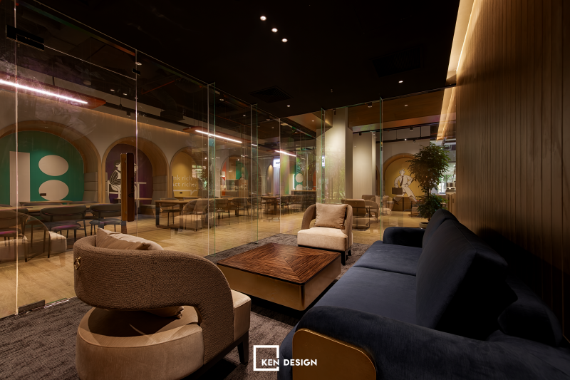 Thi công cafe coworking Flow Haus