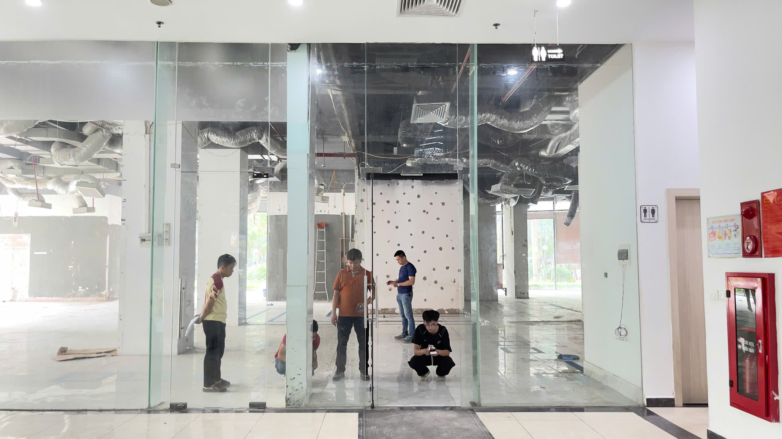 Thi công cafe coworking Flow Haus