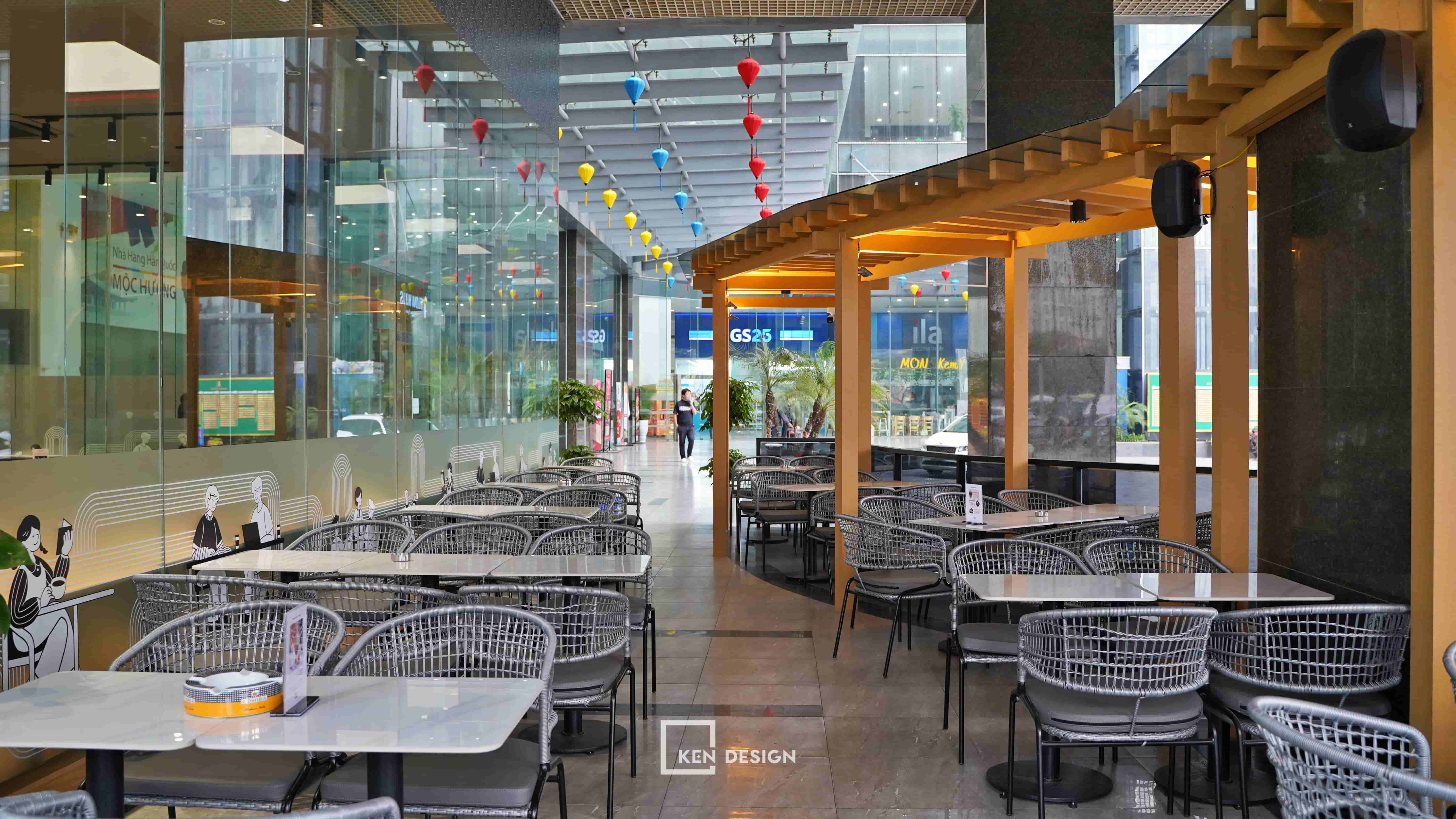 Thi công hoàn thiện cafe coworking Flow Haus Mễ Trì 