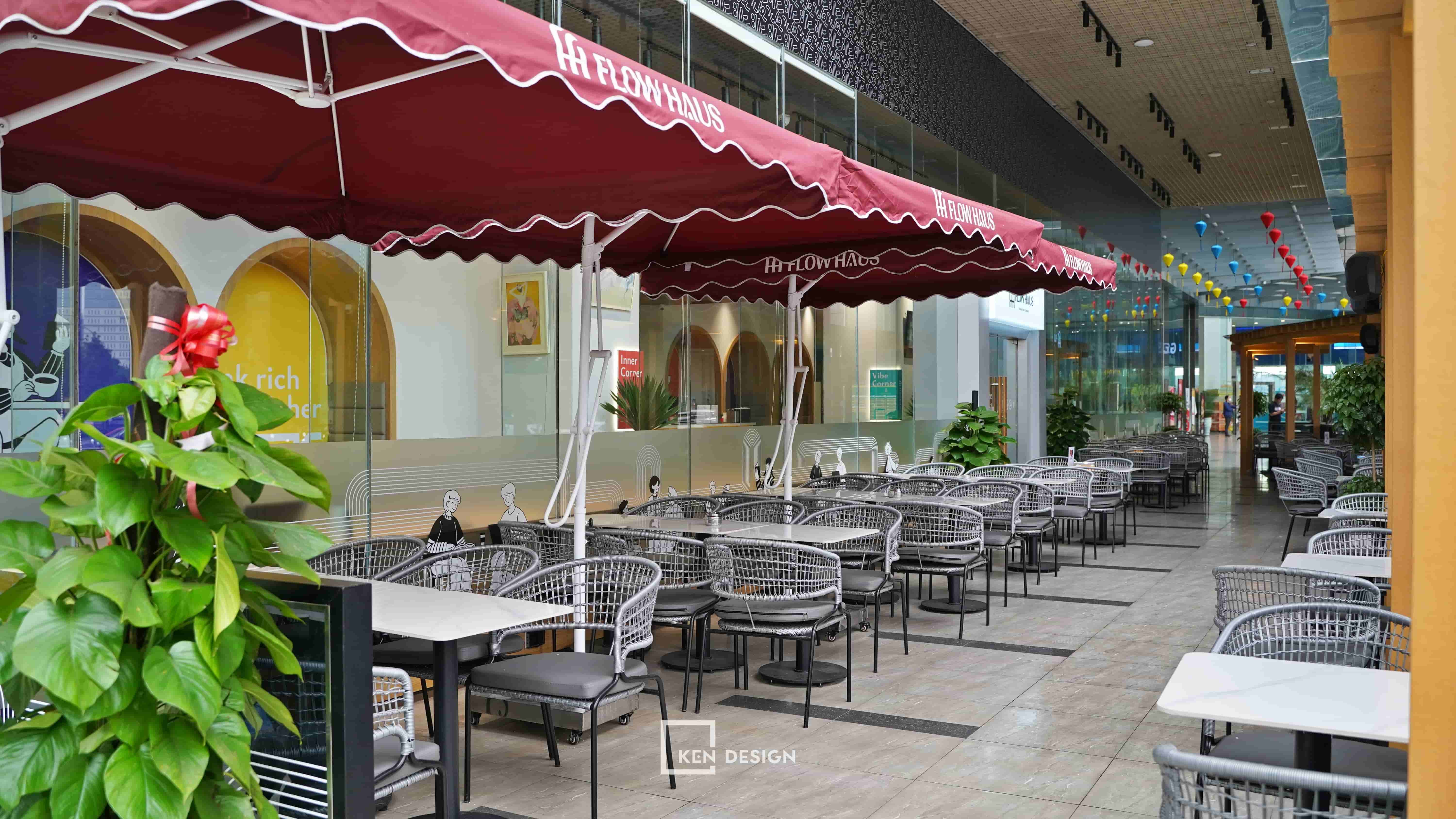 Thi công hoàn thiện cafe coworking Flow Haus Mễ Trì 