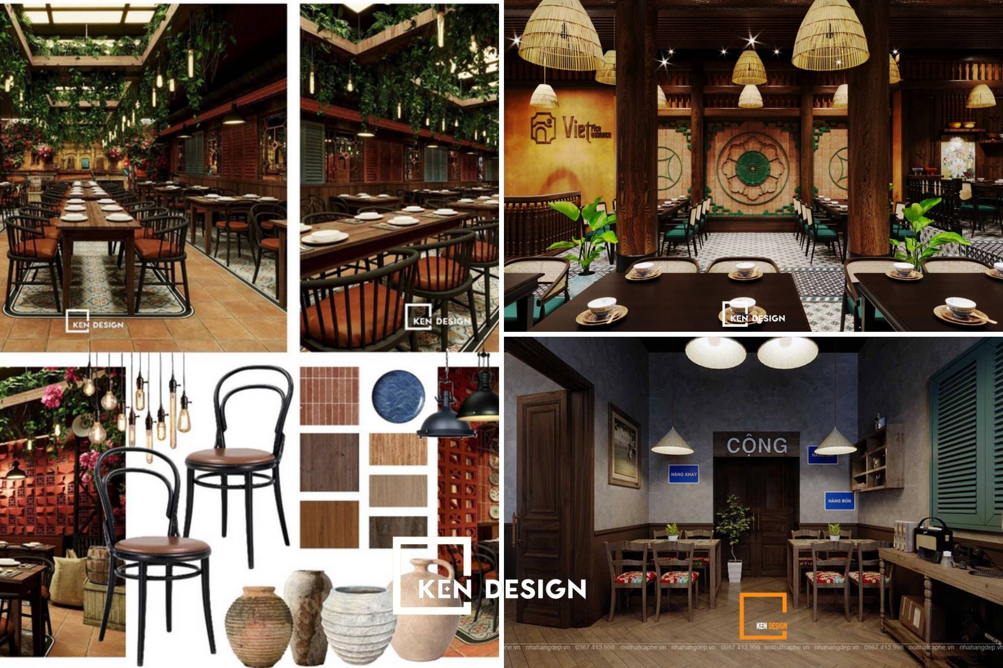 Vật liệu khi thi công nhà hàng Đức