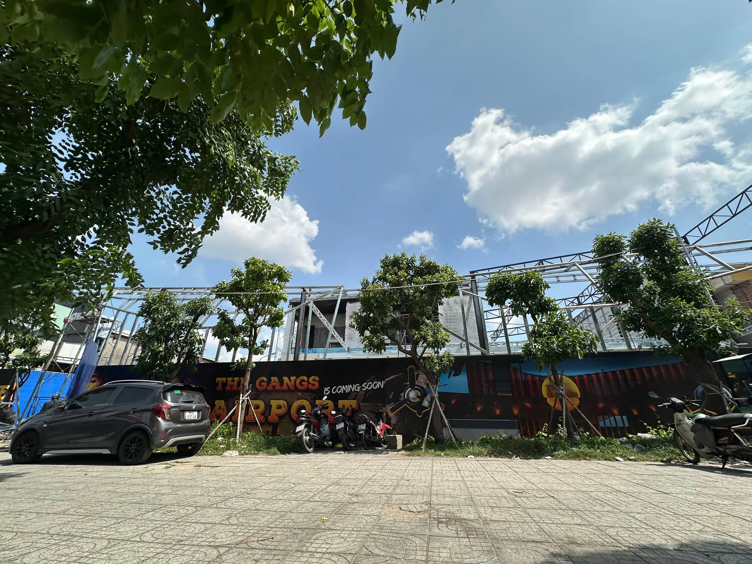 thi công nhà hàng The Gangs Airport tại Gò Vấp