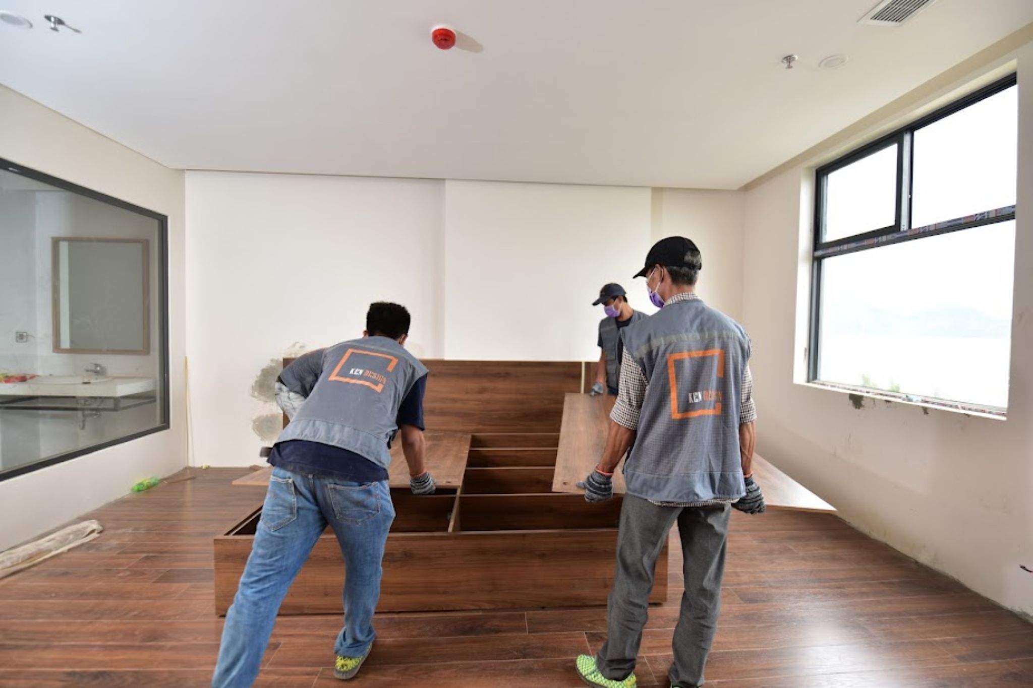 đội ngũ thiết kế thi công nội thất khách sạn trọn gói