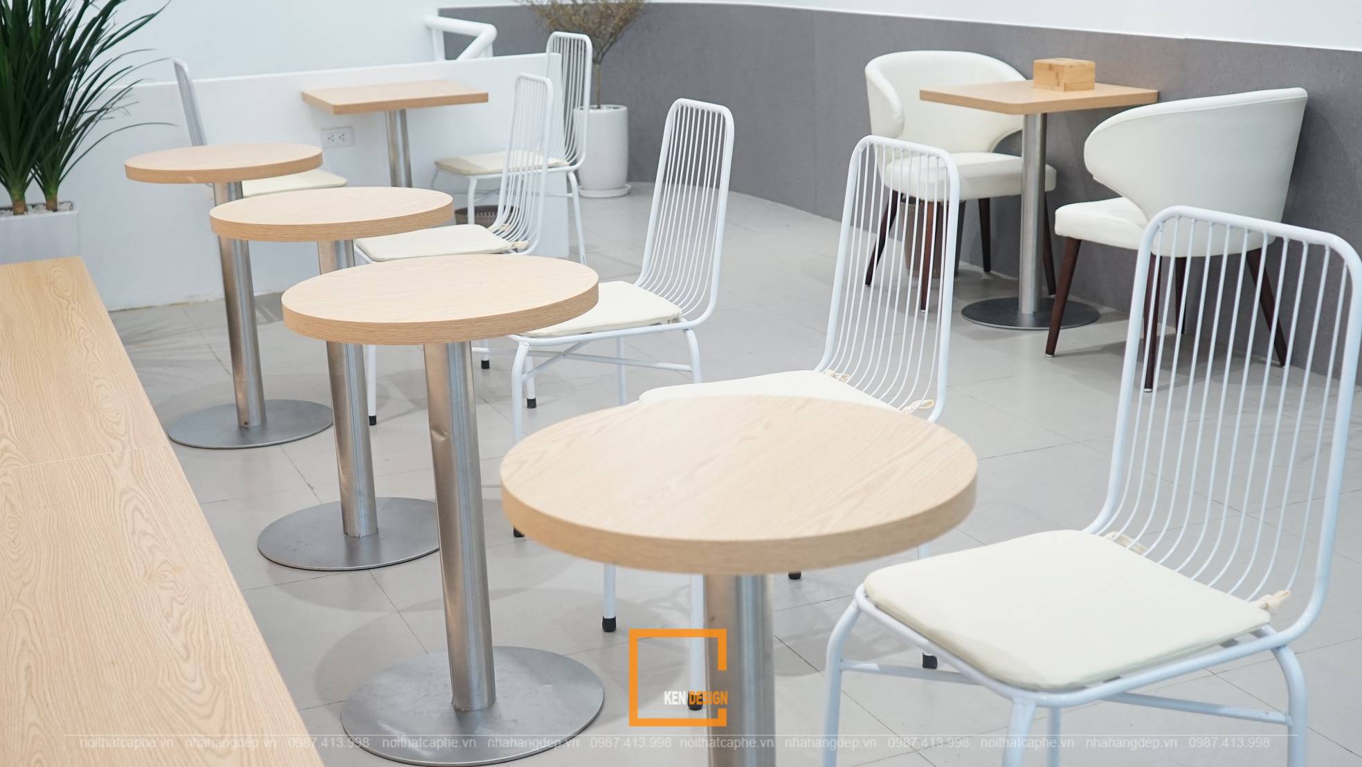 quán cafe phong cách minimalism