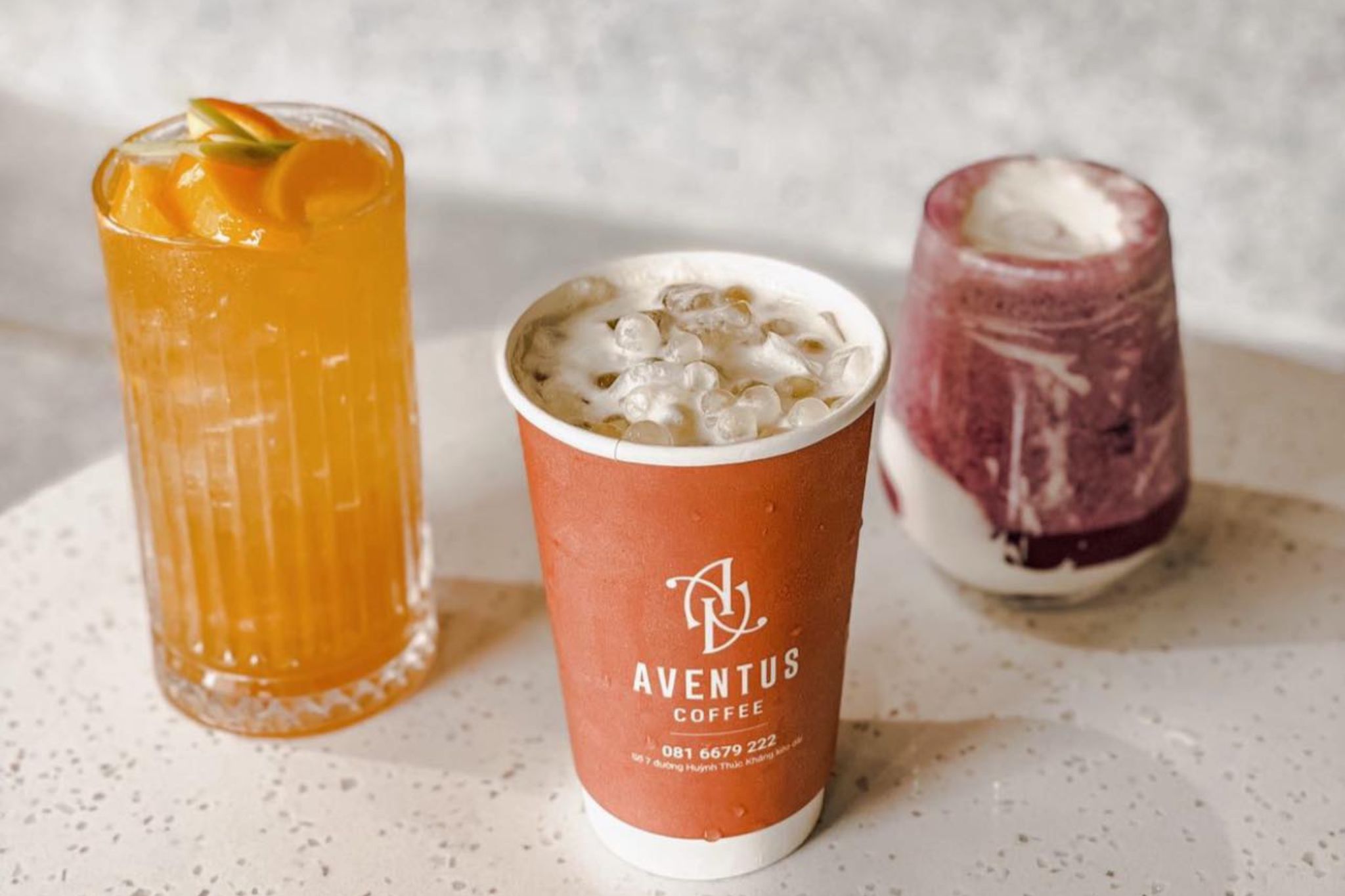 thiết kế Aventus Coffee Huỳnh Thúc Kháng