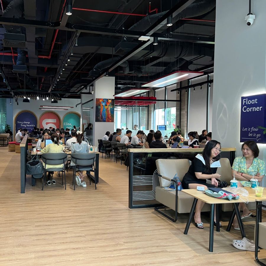 Thiết kế cafe coworking FLOW HAUS cơ sở 2