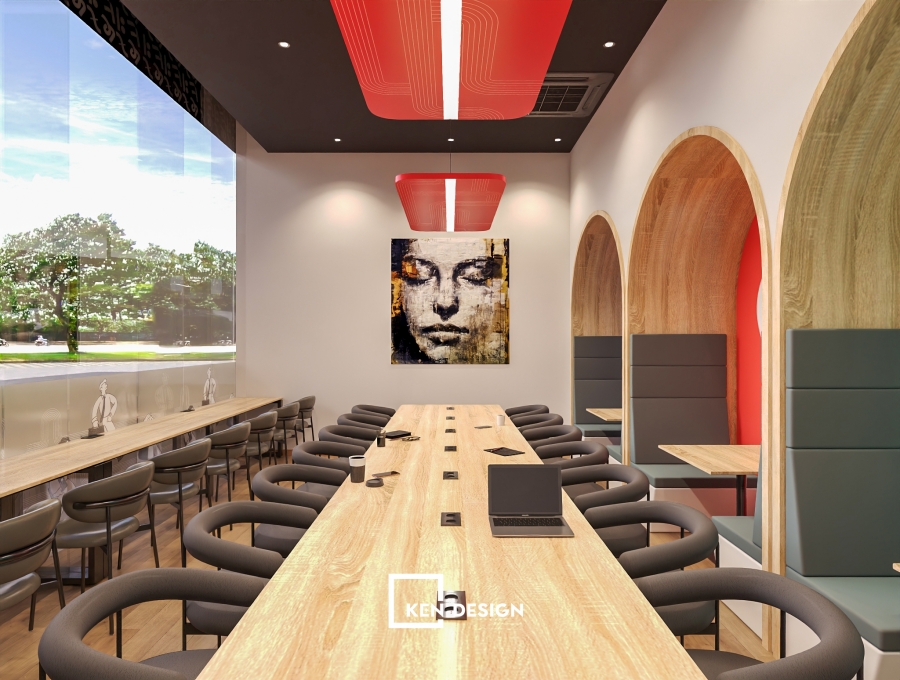 Thiết kế cafe coworking FLOW HAUS cơ sở 2