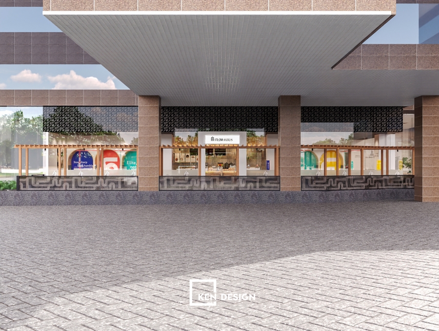 Thiết kế cafe coworking FLOW HAUS cơ sở 2