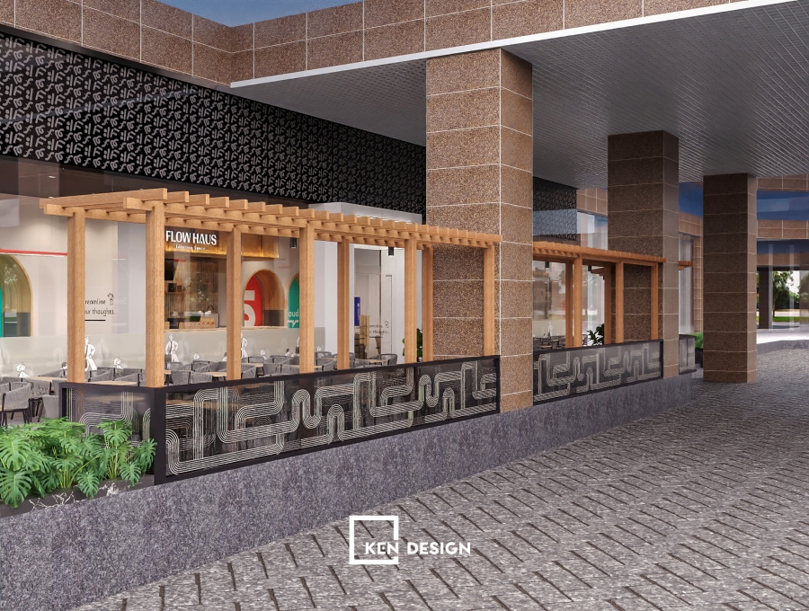 Thiết kế cafe coworking FLOW HAUS cơ sở 2