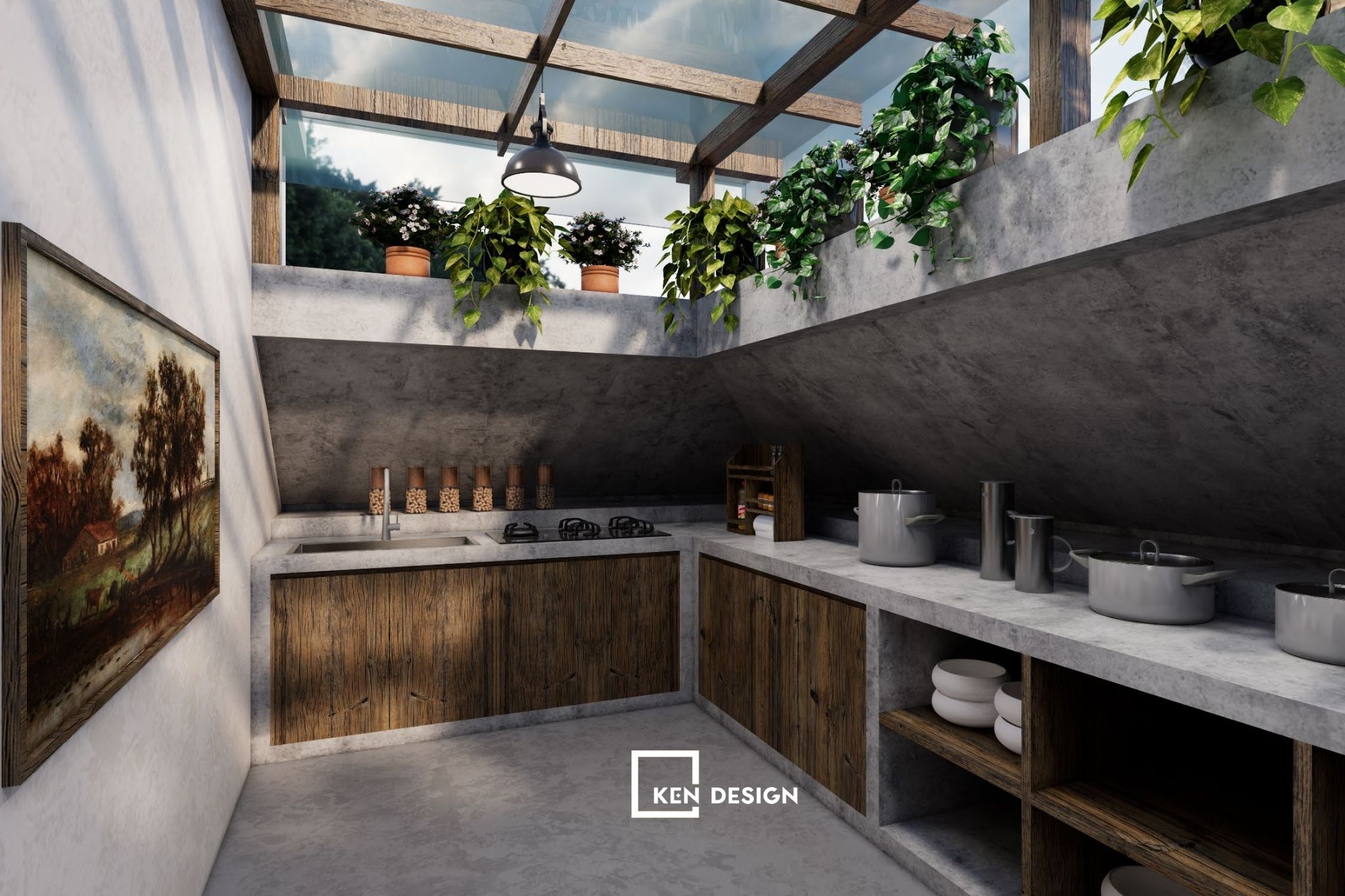 Dự án thiết kế quán cafe Mộc Trà tại Hưng Yên