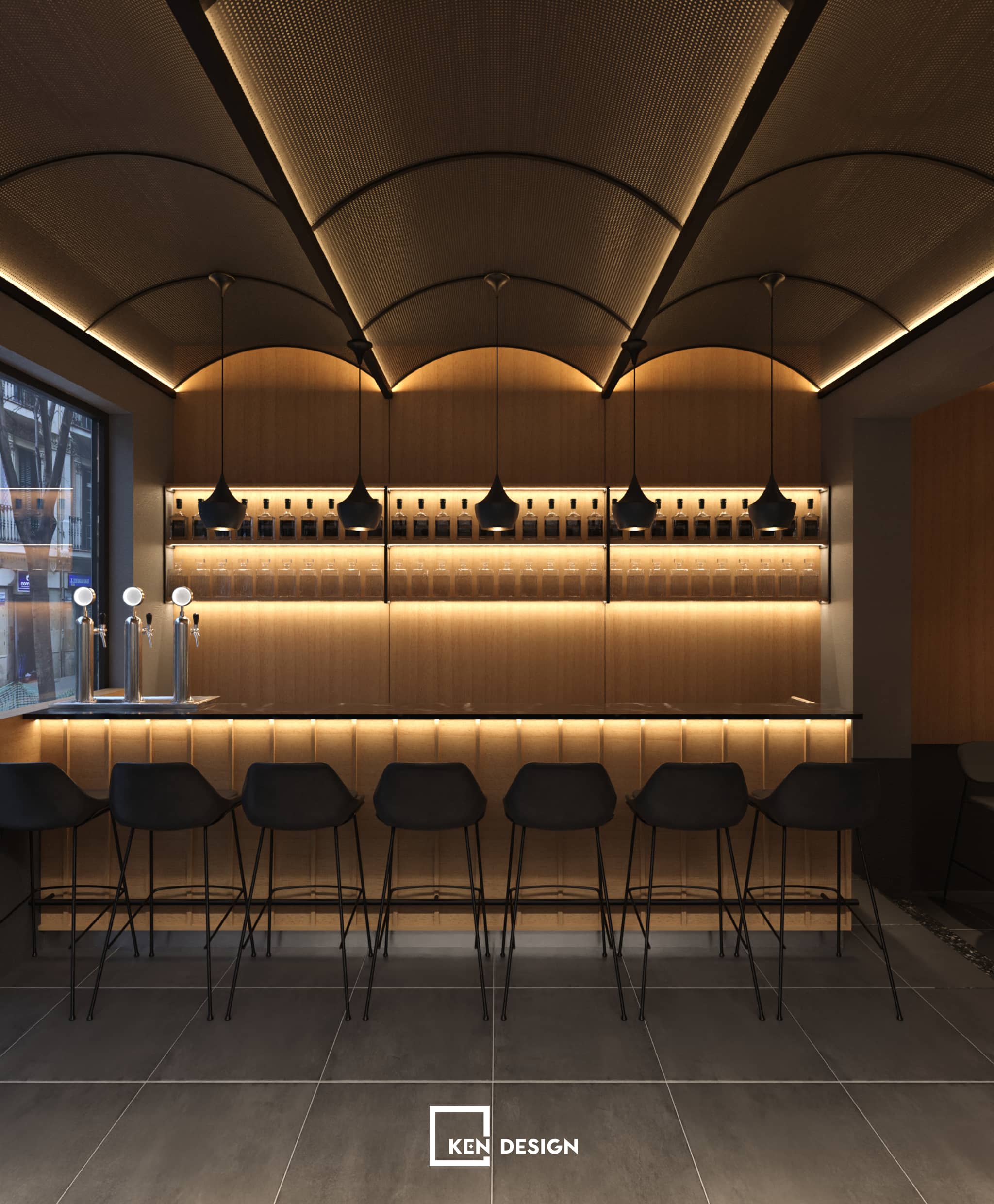 Thiết kế cafe & pub Barcelona - Tây Ban Nha