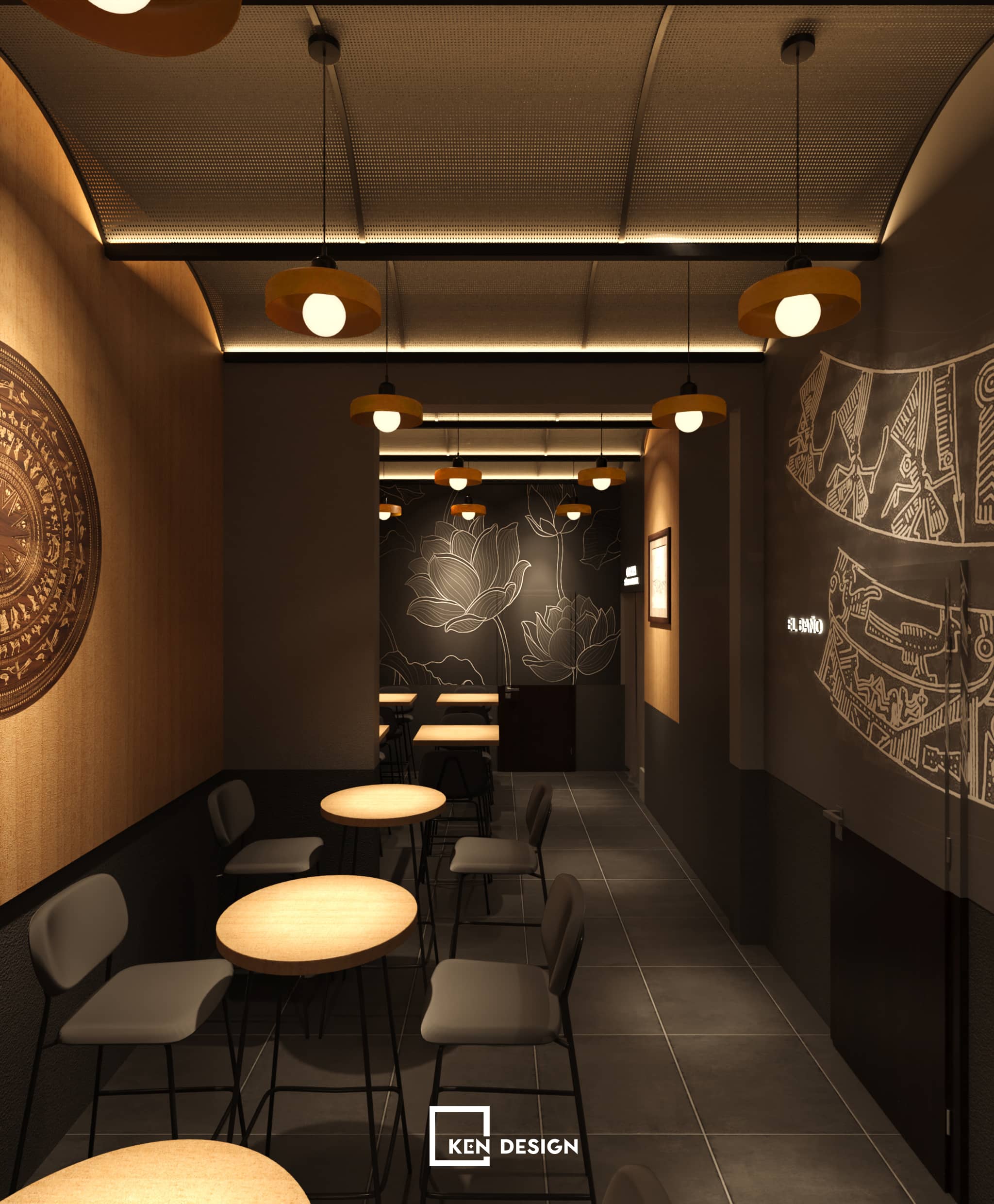 Thiết kế cafe & pub Barcelona - Tây Ban Nha