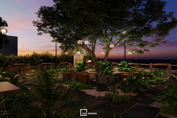 Thiết kế Flower Coffee