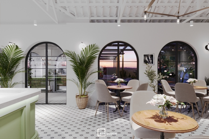 Thiết kế Flower Coffee