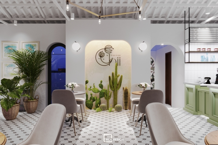 Thiết kế Flower Coffee