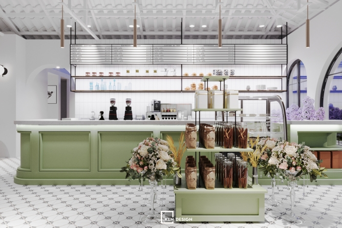 Thiết kế Flower Coffee