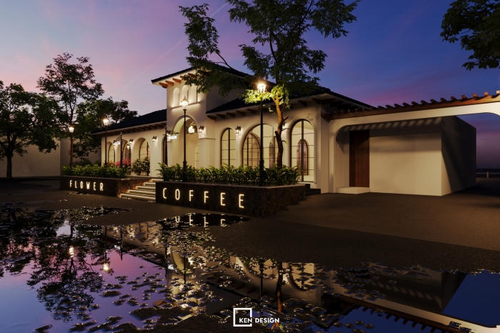 Thiết kế Flower Coffee