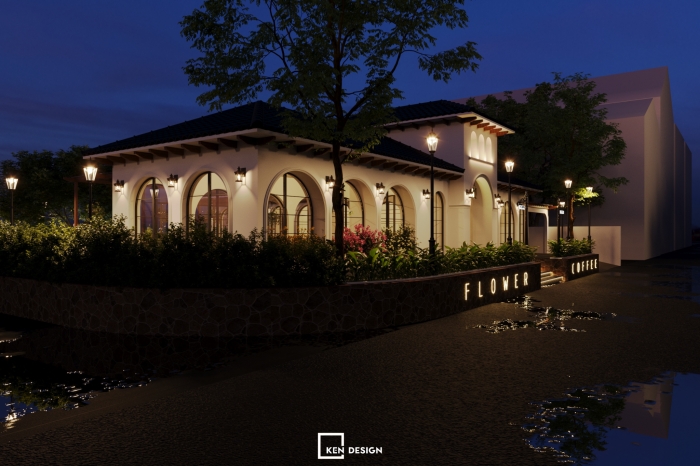 Thiết kế Flower Coffee