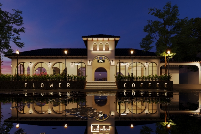 Thiết kế Flower Coffee