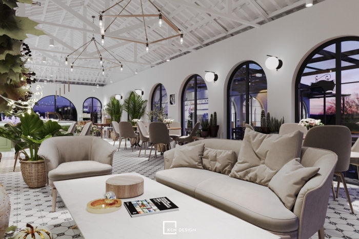 Thiết kế Flower Coffee