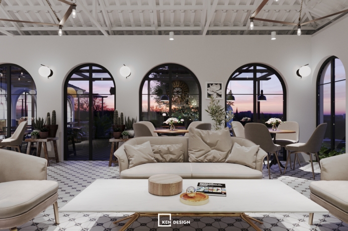 Thiết kế Flower Coffee