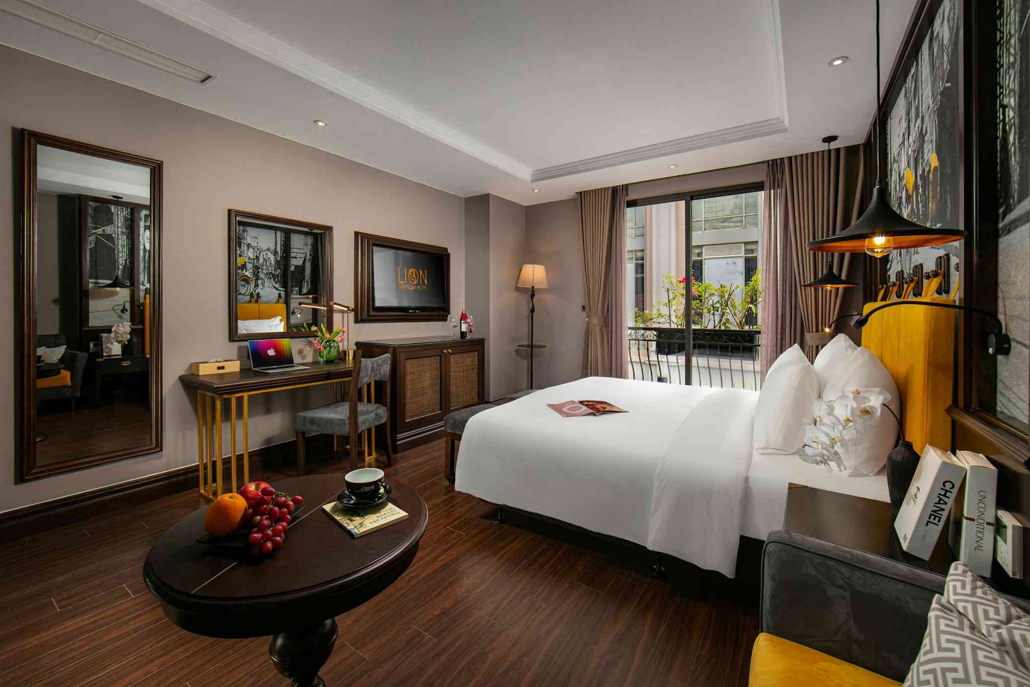 Không gian nội thất Hanoi Lion Boutique Hotel