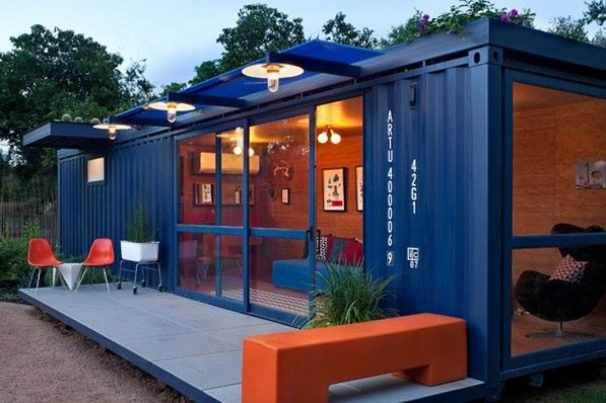 Thiết kế homestay cho diện tích nhỏ kiểu nhà container 