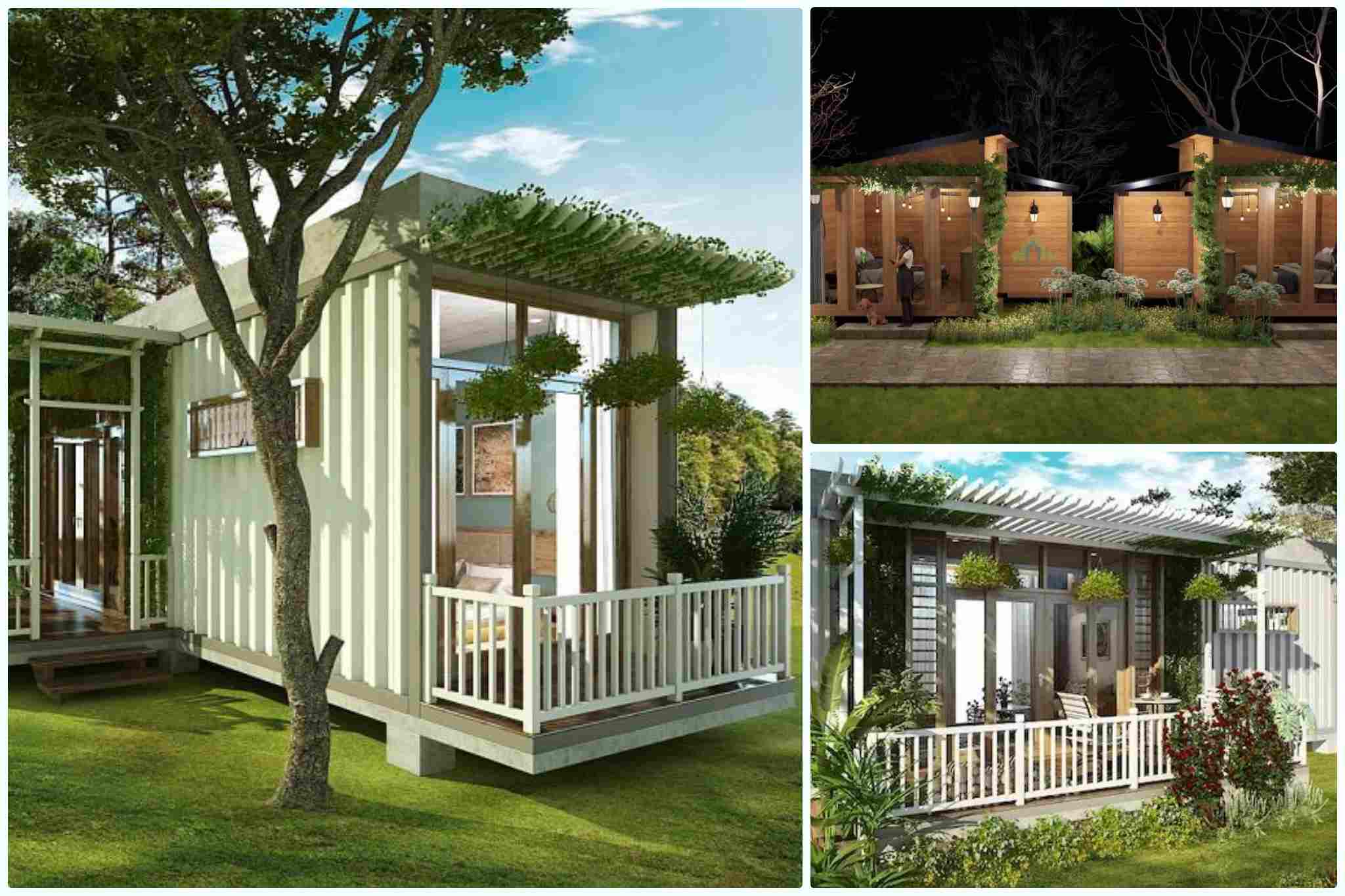 Thiết kế homestay cho diện tích nhỏ kiểu nhà vườn 