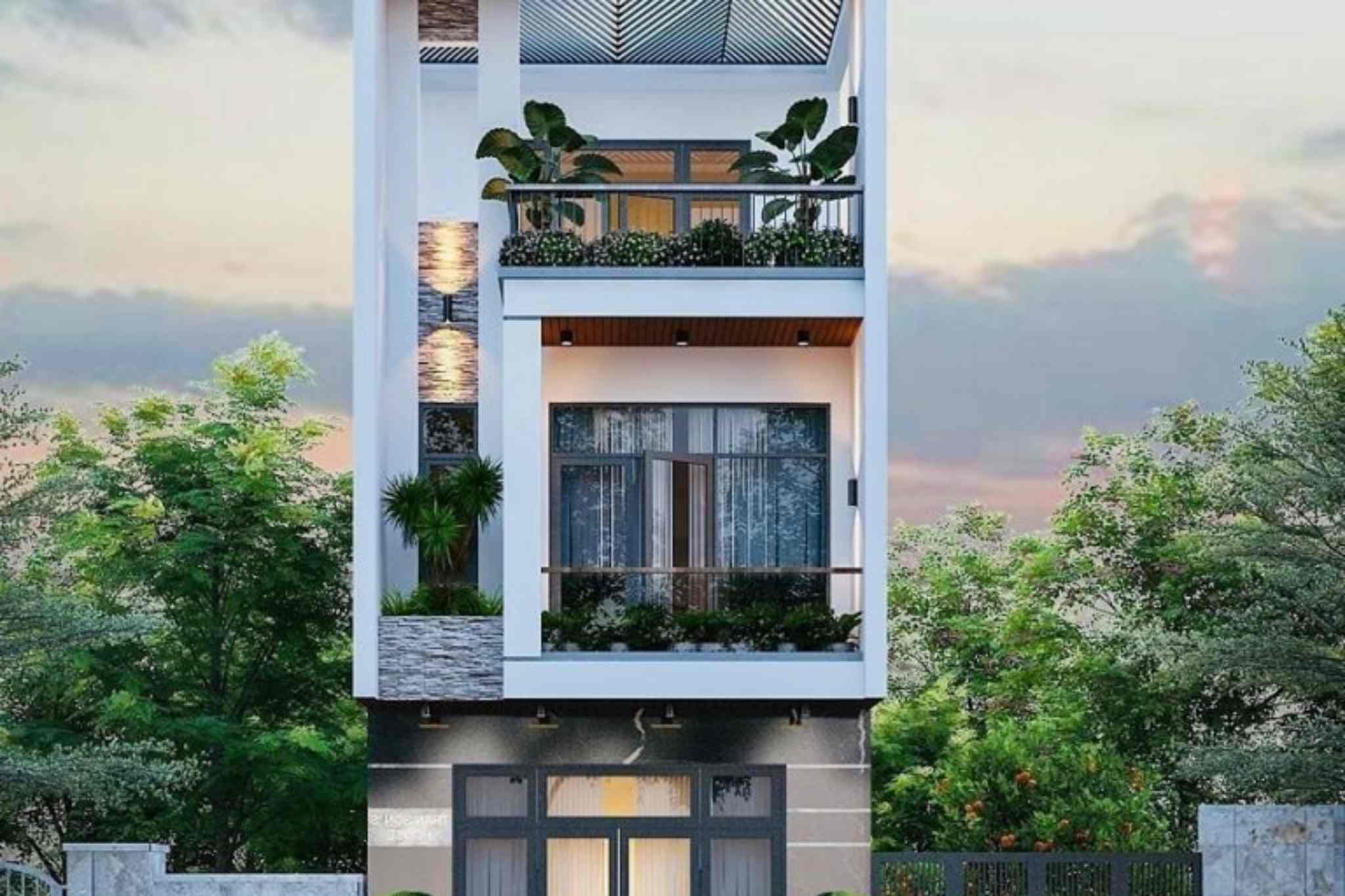 Thiết kế homestay nhà ống