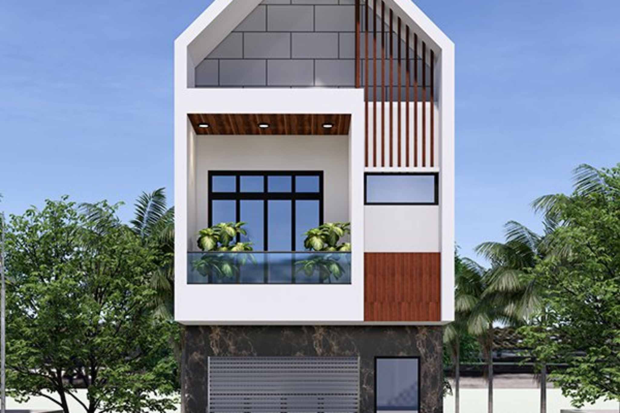 Tiến độ thi công nhanh khi thiết kế homestay nhà ống