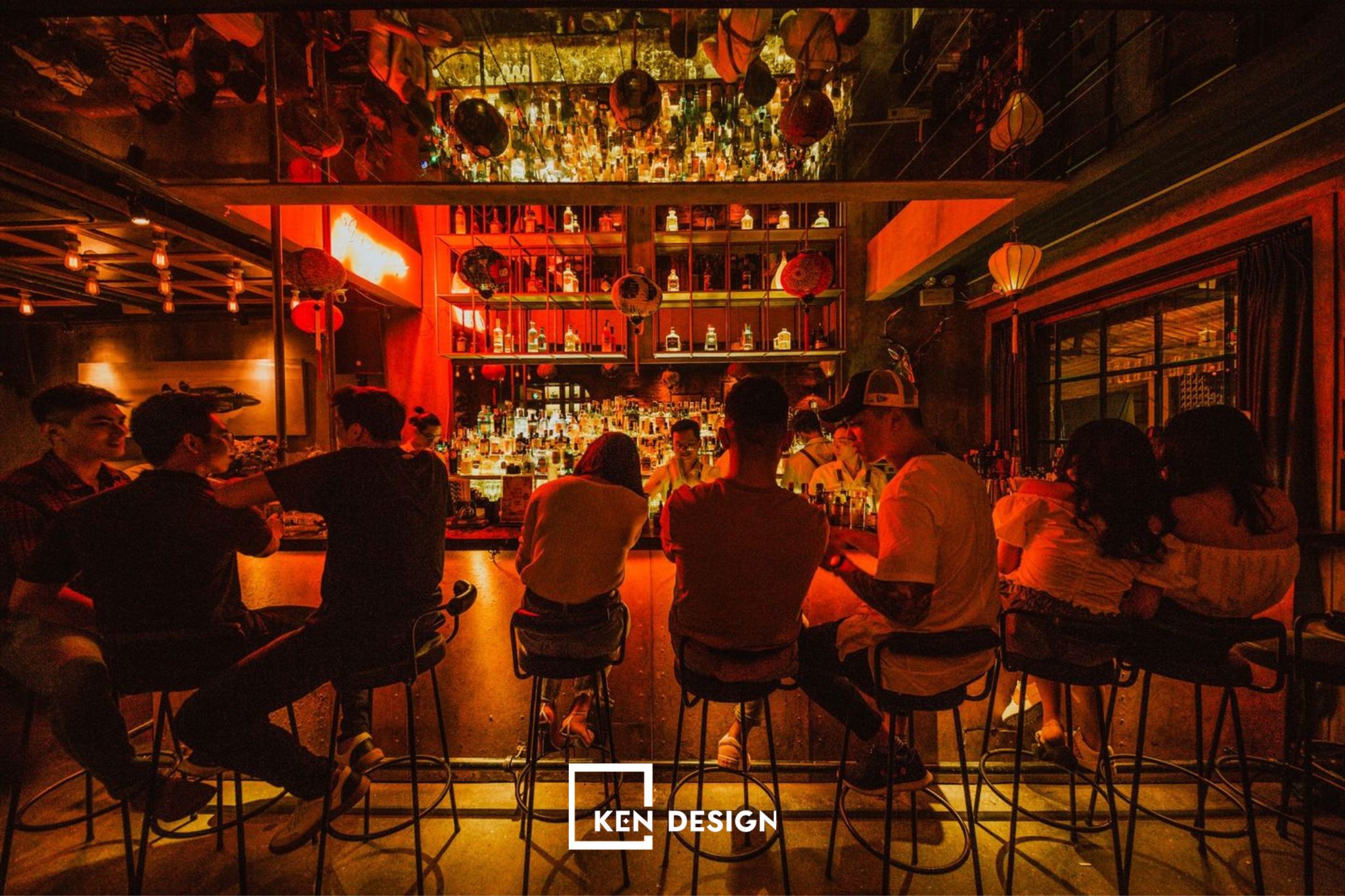 thiết kế Jigger Bar