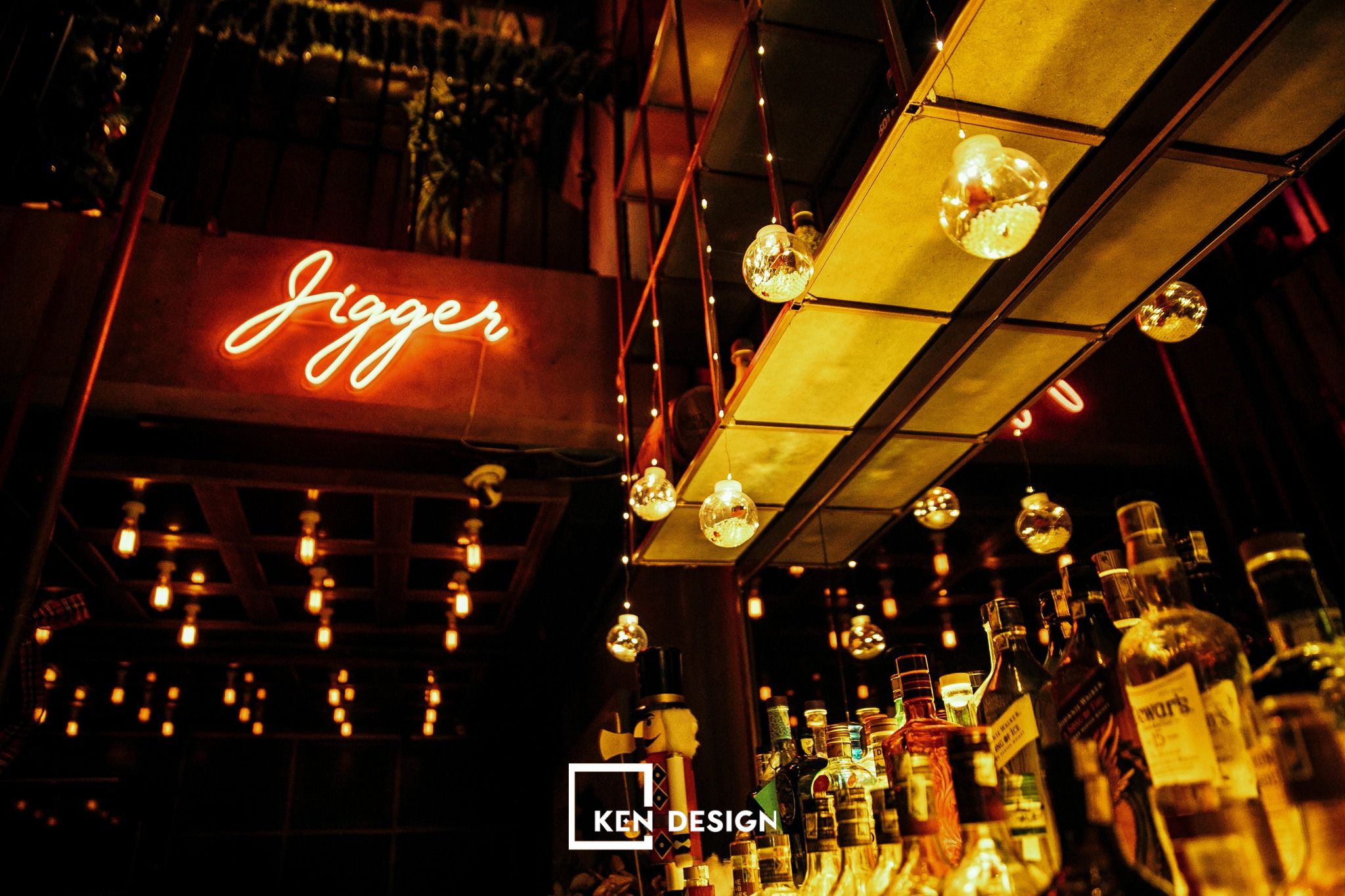 ánh sáng thiết kế Jigger Bar