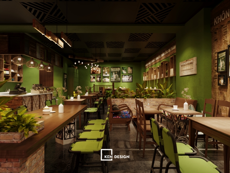 Thiết kế KAKA Cafe tại Hàn Quốc