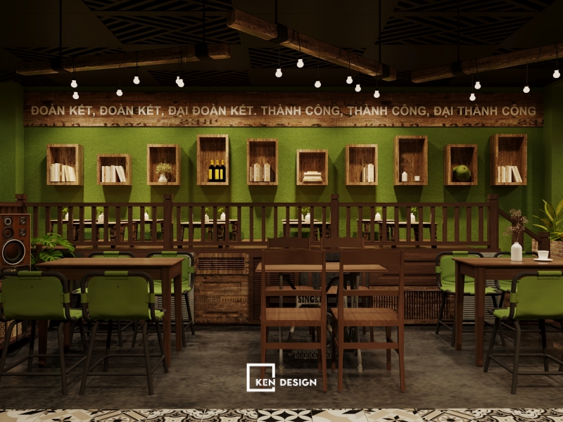 Thiết kế KAKA Cafe tại Hàn Quốc