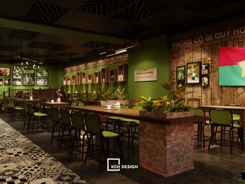 Thiết kế KAKA Cafe tại Hàn Quốc